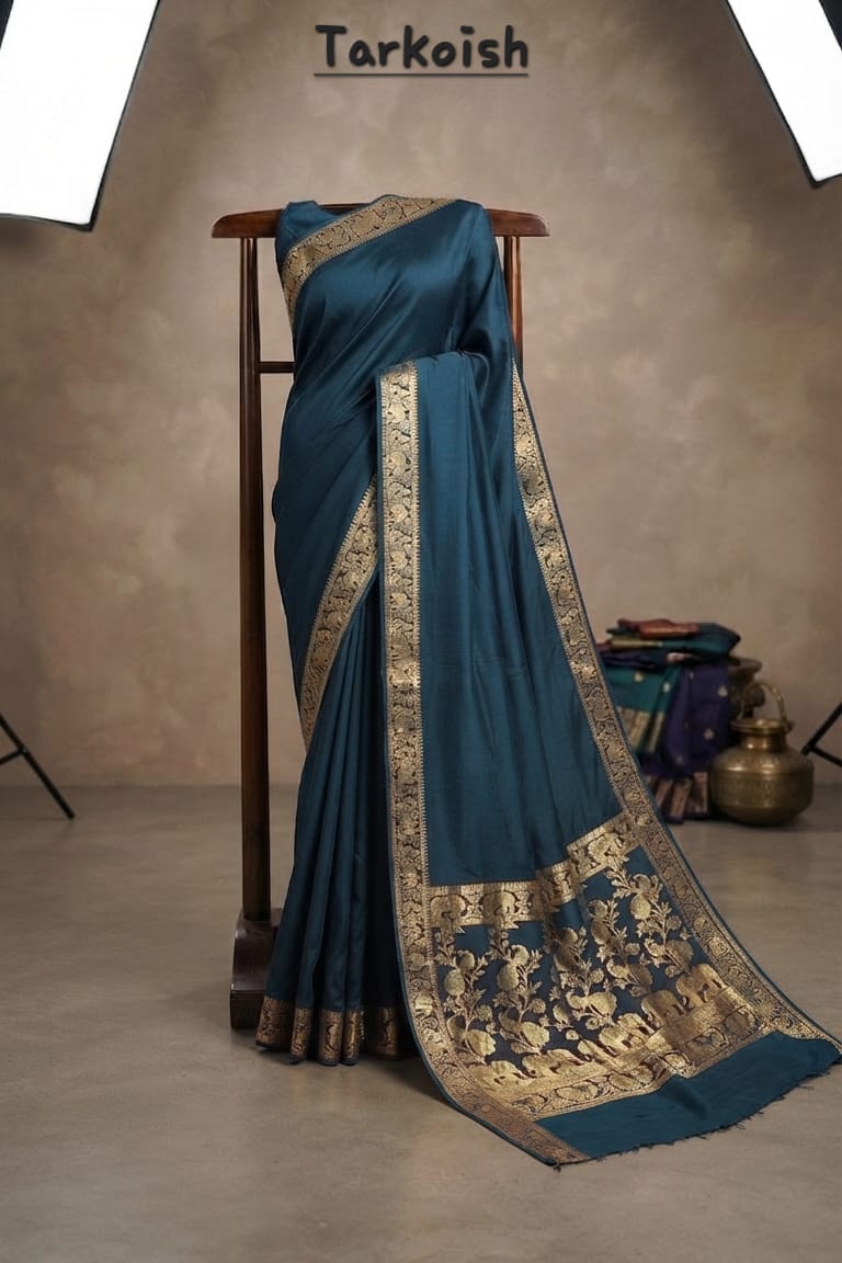 Women's Linen Saree