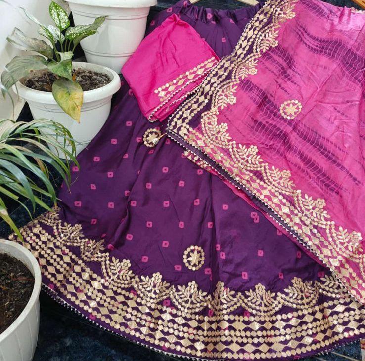 Traditional Gujarati Ghagra Choli Set