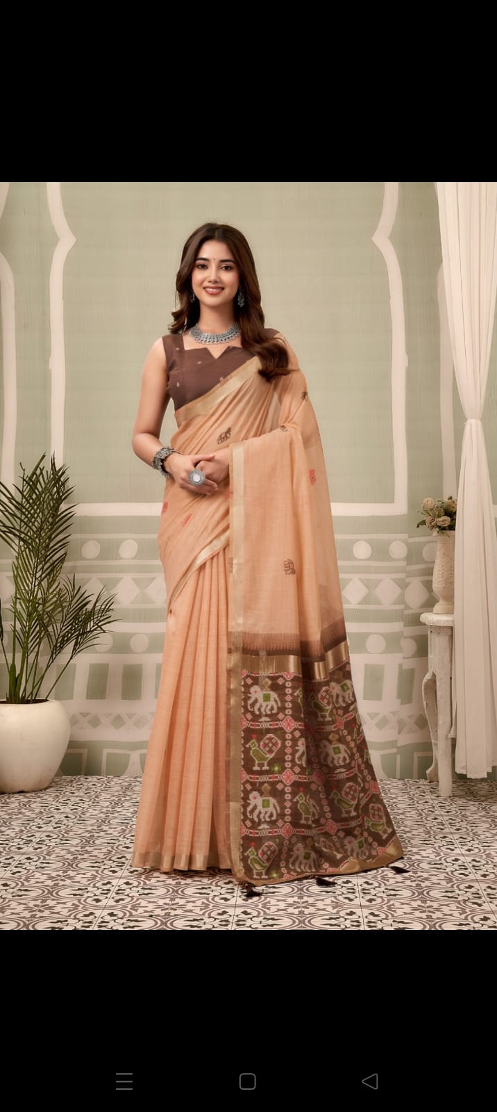 Women's Cotton Printed Saree