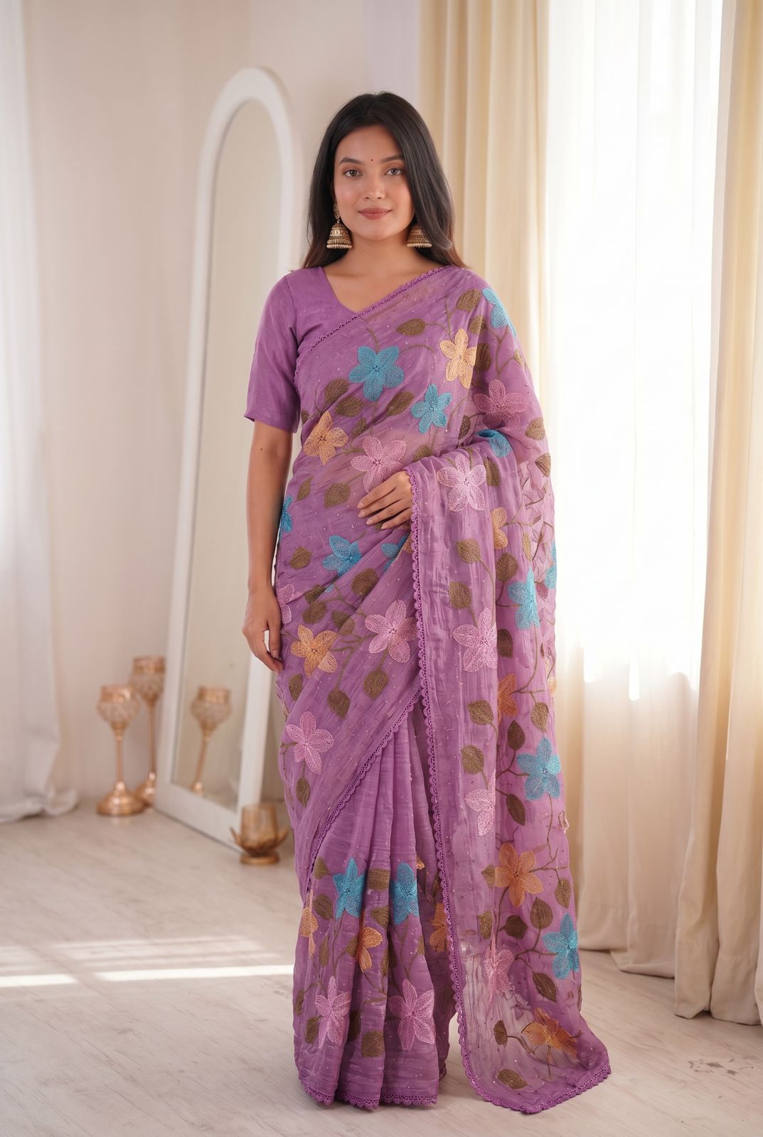 Women's Elegant Silk Saree