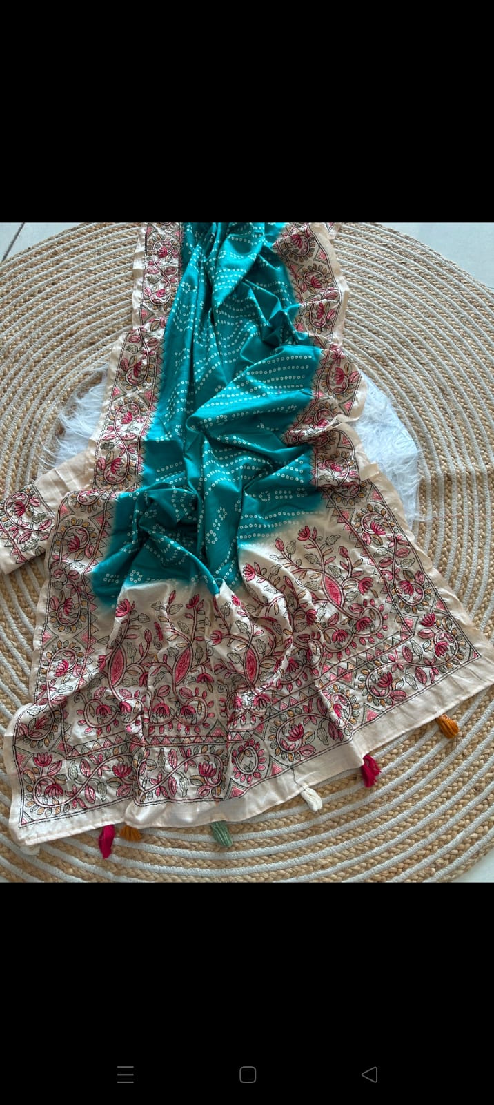 Women's Linen Saree