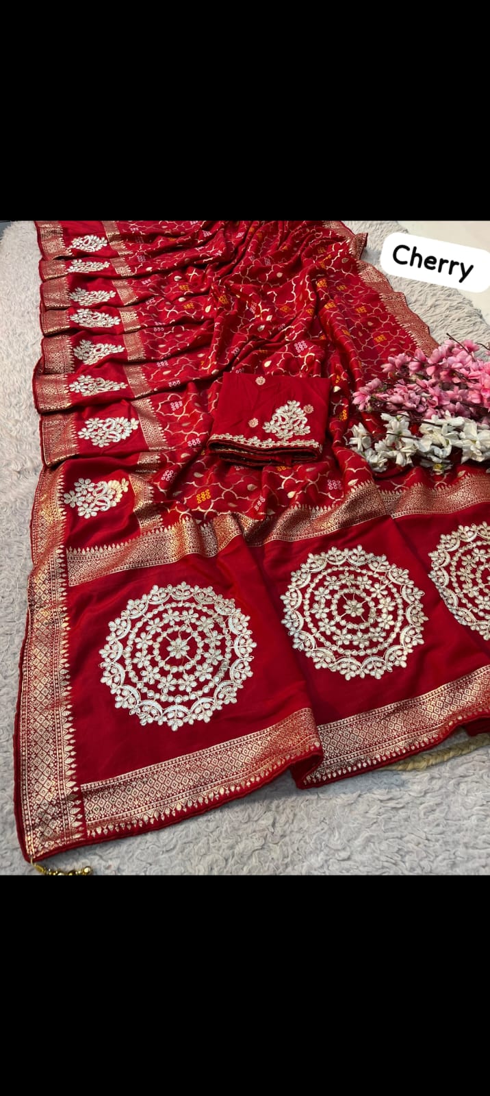 Women's Linen Saree