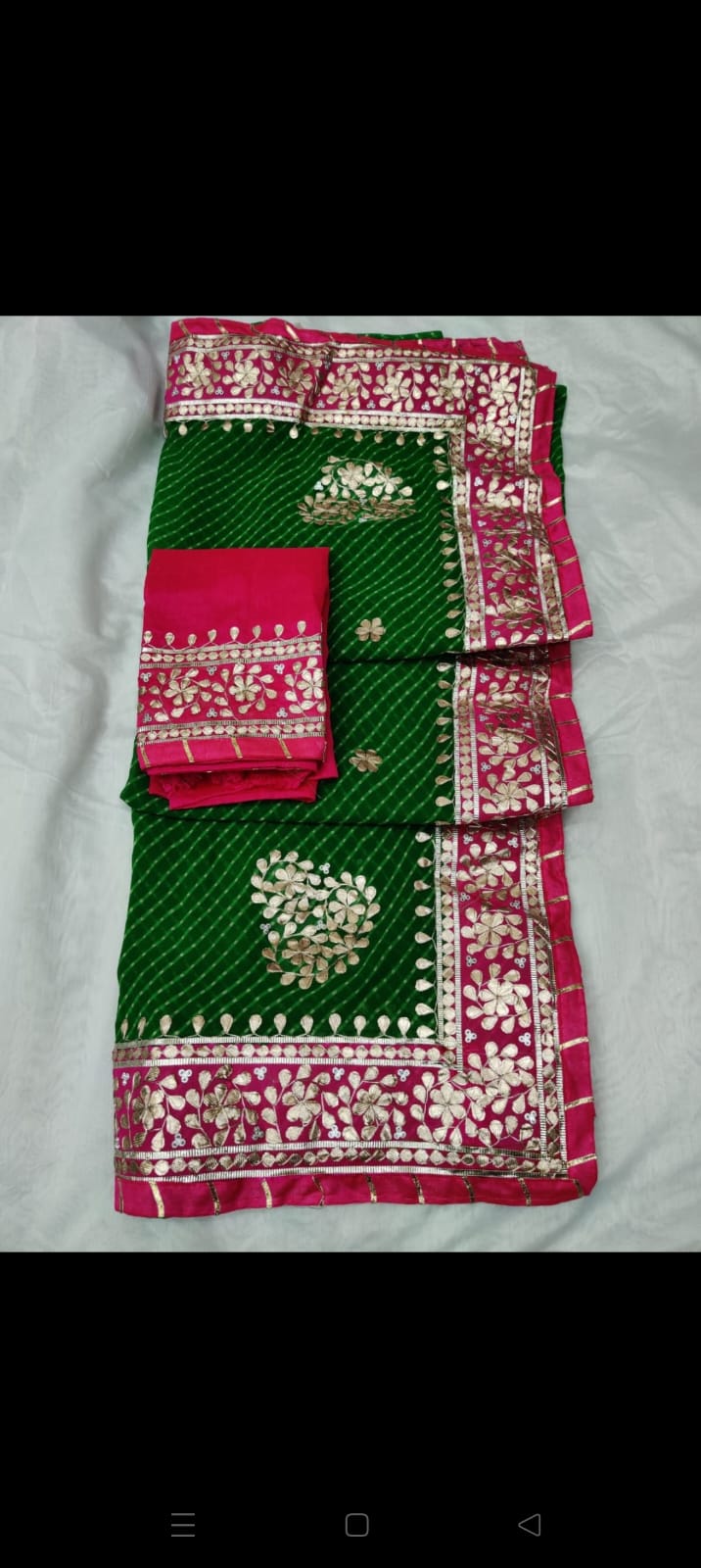 Women's Linen Saree